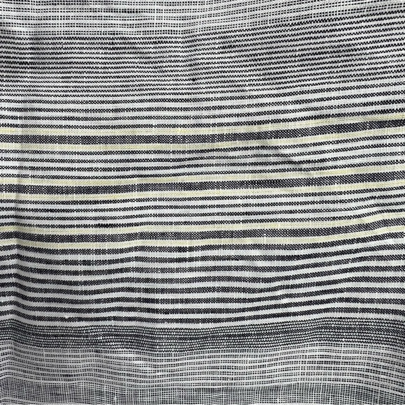 New Talbots 100% Linen Dress Coverup Medium Tie Waist Coastal Beach Resortwear - Picture 8 of 13